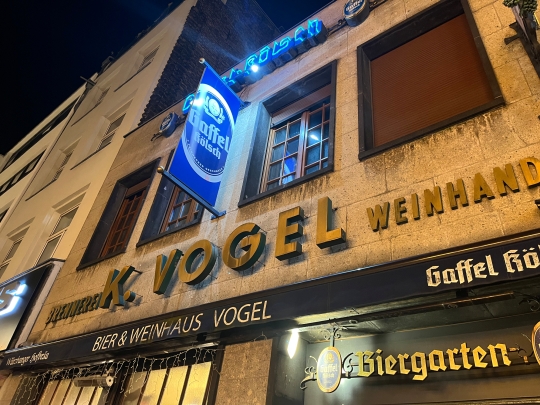 Weinhaus Vogel von außen