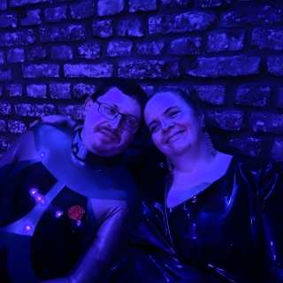 Mel und Daniel sind glücklich