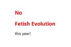 No FetishEvolution 2018
