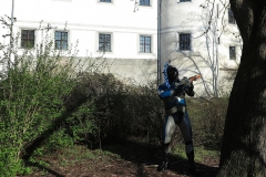 vor dem Schloss Nossen