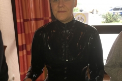 Yessica Schlabach beim Frühstück