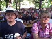 im Biergarten