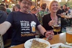 im Biergarten