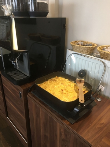 Frühstück im Hotel