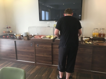 Frühstück im Hotel