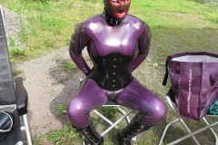 der Latexengel wartet auf seine Bestimmung