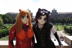 Yuki und Asuka am Wasserturm