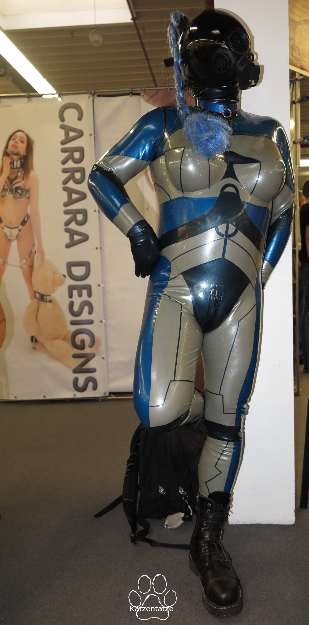 kleines Indoor-Shooting als Alien
