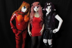 Yuki, Trisha und Asuka