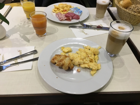 Frühstück am Samstag