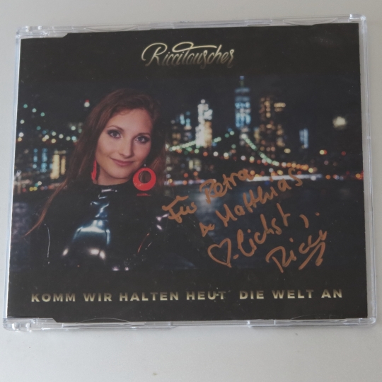 Ricci Tauscher CD mit Widmung