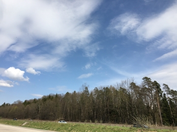 auf der Heimfahrt