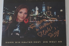 Ricci Tauscher CD mit Widmung