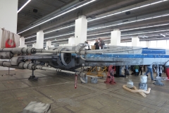 in den Messehallen, X-Wing von Starwars