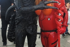 Asuka Langley Sohryu und der Predator