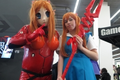 (W5) Asuka Langley Sohryu mit dem Speer des Longinus