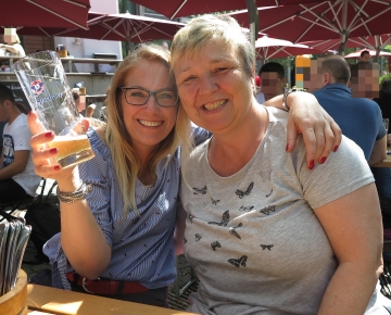 Robin Lattrich und Petra