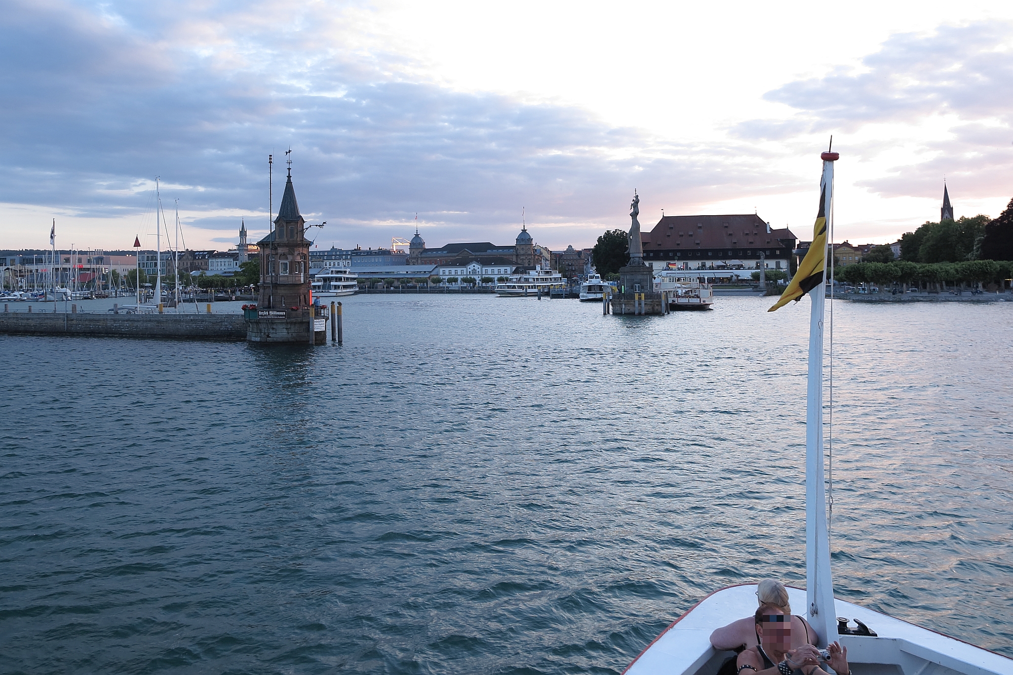 Hafeneinfahrt von Konstanz