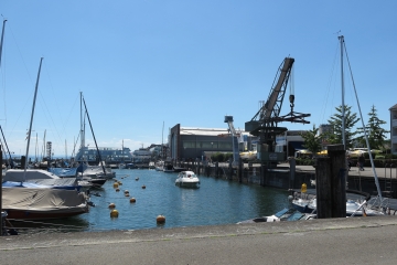 am Hafen in Freidrichshafen