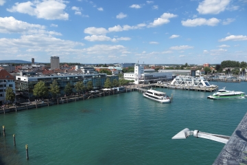 Blick über Friedrichshafen