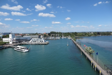 Blick über Friedrichshafen