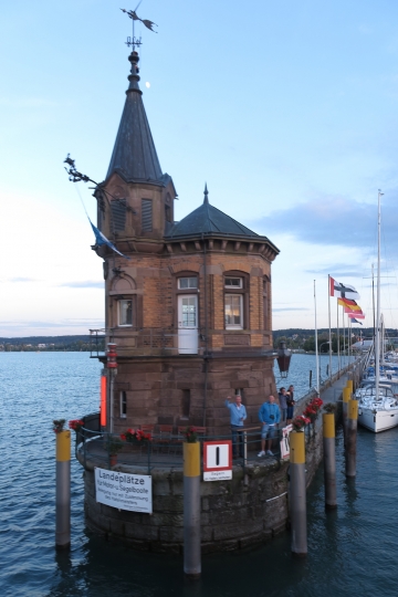 Hafeneinfahrt von Konstanz