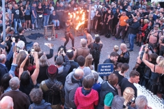 die Feuershow in Konstanz