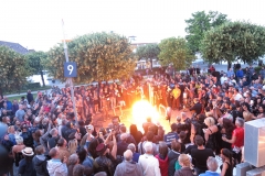 die Feuershow in Konstanz