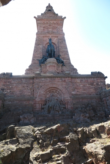 Kyffhäuserdenkmal mit Barbarossa