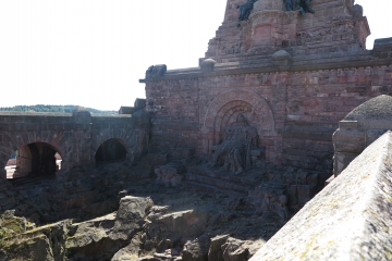 Kyffhäuserdenkmal mit Barbarossa