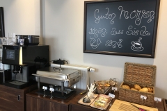 leerer Frühstücksraum
