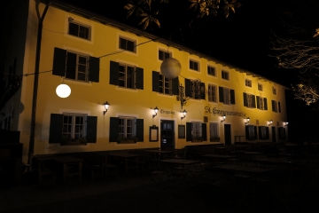 Sankt Emmeramsmühle bei Nacht