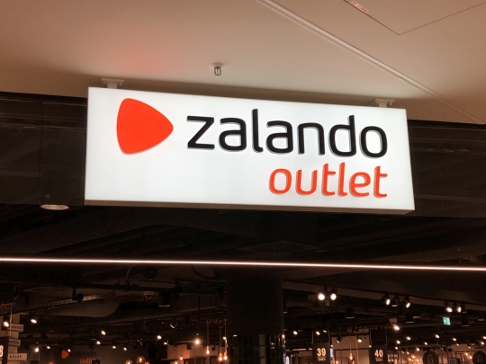 Zalando-Schild