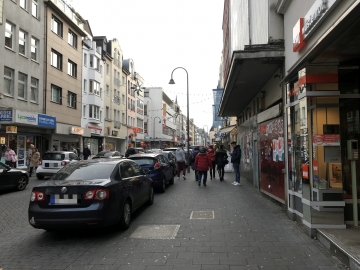 auf dem Weg zur Brauerei