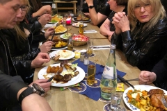 Abendessen in der Brauerei