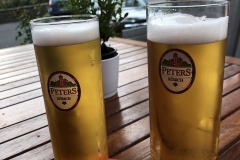 ein Radler und ein kleines Kölsch