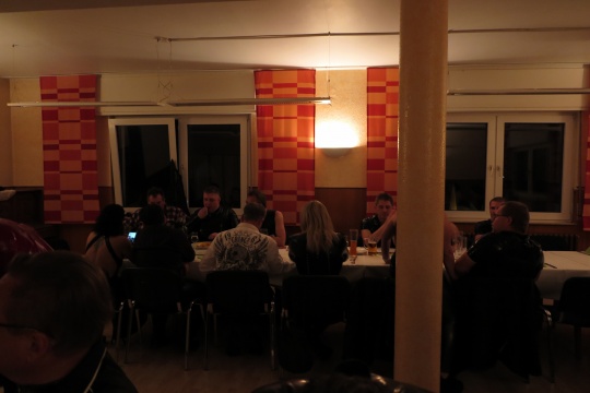 Abendessen beim Kroaten