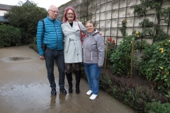 Susi und Manfred in Seligenstadt,Klostergarten