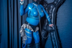 Katzentatze bei der Rubber Night
