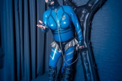 Katzentatze bei der Rubber Night