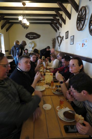 in der die Puszta-Hütte