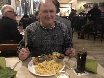 Essen beim Latexstammtisch in Köln