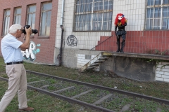 Harald und sein Model Majikku Kig