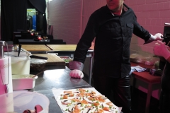 Vorbereitungen auf das Essen