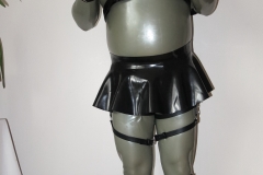 LatexCrazy Kondomsuit mit Harness