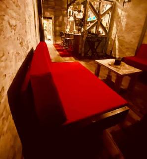 Blick au f die Bar im Shootingraum 2