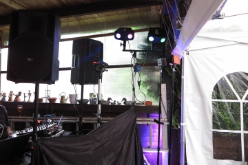 Musikanlage der Party