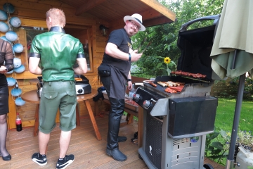 die Grillmeister Daniel und Andy