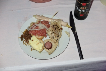 Essen am Freitagabend