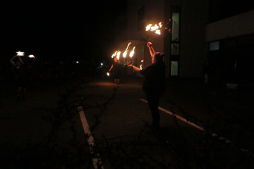 Ausschnitte aus der Feuershow